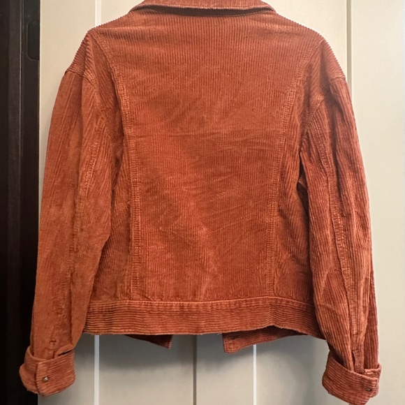 Free People Rust Corduroy Jacket - Picture 2 of 4